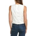 thumbnail image 2 of A.L.C. womens  Maxine Wool-Blend Vest, 2, White, 2 of 3