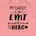 thumbnail image 4 of Inktastic My Daddy is an EMT and a Hero Boys or Girls Baby Bodysuit, 4 of 5