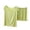 Yellow, variant on Kaemgyyd Womens Pajama Set Scalloped Hem Outfits Cap Sleeve Top with Elastic Waisted Shorts Pj Sleepwear Lounge Sets(Yellow,X-Large)