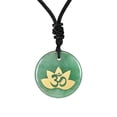 thumbnail image 5 of Segolike Pendant Lotus Pattern Crafts Ornament for Women Men Unisex, 5 of 8