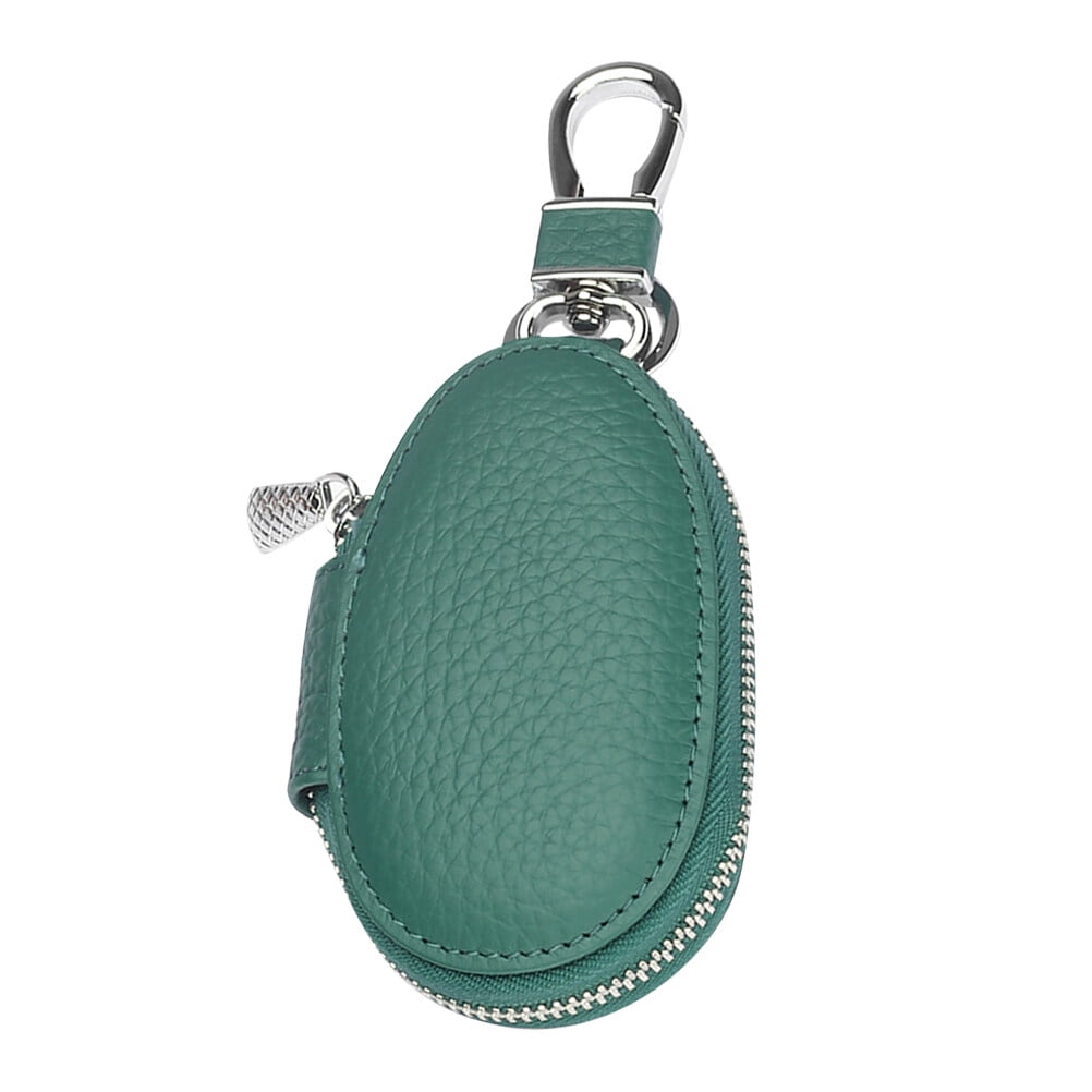 NUOLUX 1pc Leather Key Bag Keyring Hanging Pack Car Key Holder