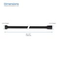 thumbnail image 2 of Kibi 59" Metal Shower Hose, 2 of 3