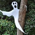thumbnail image 3 of Joyfy Halloween Tree Wrap Ghost Decoration, Cute Ghost Design Decorations for Halloween Outdoor, Lawn, Tree Decor, Ghost Party Supplies, 3 of 9
