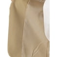 thumbnail image 6 of INSPIRE CHIC Women's Blazer Open Front Wear-to-Work Summer Crop Suit Jacket L Light Khaki-Solid, 6 of 7