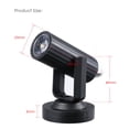 thumbnail image 2 of 1W LED Mini Spot Light, AC85-265V Wide Voltage, 360° Adjustable Angle, High Transparent Mirror, Flicker-Free Anti-Glare, Plug-and-Play, Lightweight Portable Plastic Body for Indoor Outdoor DJ Bar, 2 of 6