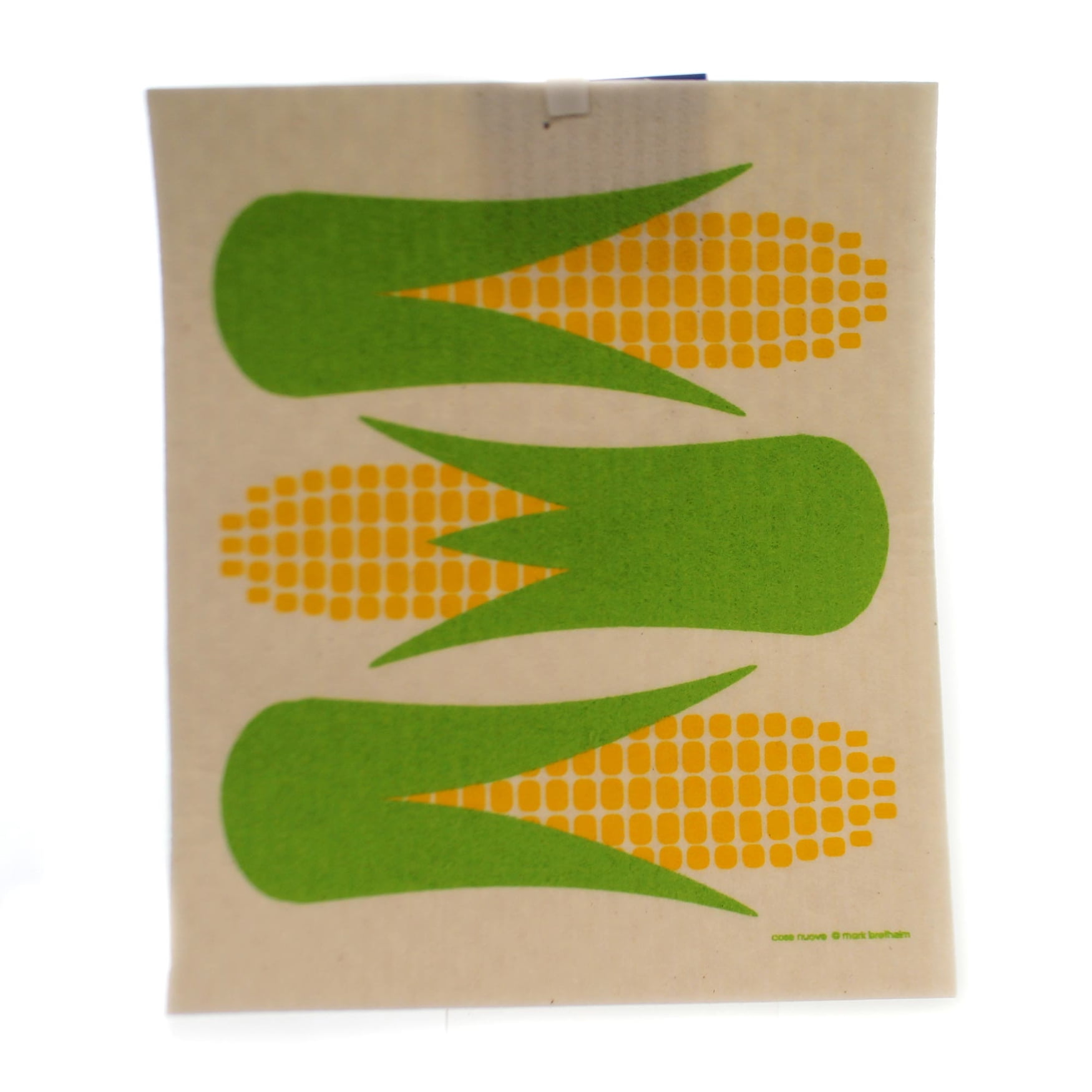 Swedish Dish Cloth CORN ON THE COB Fabric Absorbent 21965