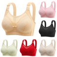 thumbnail image 2 of Womens Large Gathering Thin Bra With Breast Support Bra Sexy Underwear, 2 of 4