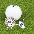 thumbnail image 3 of Pebbuoy Golf Ball Marker Hat Clip Creative Shape Rustproof Corrosion Resistant Compact Size Magnetic Golf Ball Marker Accessories, 3 of 7