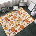 thumbnail image 3 of Area Rugs For Living Room Decor - Autumn Plants Anti Slip Throw Washable Rugs 3x5 For Bedroom, Soft Indoor Carpet For Bedroom Living Room 60x39In, 3 of 5