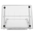 thumbnail image 2 of Support d'Ordinateur Portable, Ergonomique Sûr Pliable Réglable pour Refroidissement Noir, Argent, 2 of 7