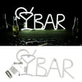 thumbnail image 3 of Letrero de Barra LED, Luz de , USB/barra de Batería, de Publicidad Iluminadas, Letrero de Pantalla Eléctrica para Decoración de Blanco Colco bar lámpara de neón, 3 of 8