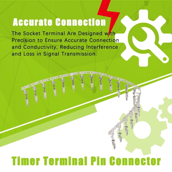 Aftermarket 20 Pack Socket Terminal Connector Replacement for Car 22-20AWG Pin