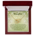 thumbnail image 5 of To My Daughter Nothing That Could Lessen My Love For You Inseparable Necklace, 5 of 20