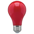 thumbnail image 2 of 2 Pack Ceramic Red Led Bulb A19 Medium E26 8W 60 Watt Equivalent Damp Location, 2 of 4