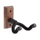 thumbnail image 1 of Colgadores de pared (1 paquete), soporte de pared para guitarra y ukelele, ganchos de pared para colgar guitarra, soportes, soporte, colgador de pared para guitarra de nogal negro, 1 of 5