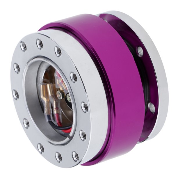 de adaptador de eje a presión de liberación rápida para volante Púrpura Sunnimix Adaptador de buje Snap Off