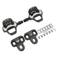 thumbnail image 1 of Bicycle Self Locking Pedals, Easy Installation Adjusteble Tension Self Locking Cycling Pedals With Lock Plate For Road Bike, 1 of 8