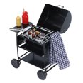 thumbnail image 2 of Mini BBQ Grill Toy 1:12 Mini Scene Kitchen Furniture Model Doll Accessories Accessory, 2 of 3