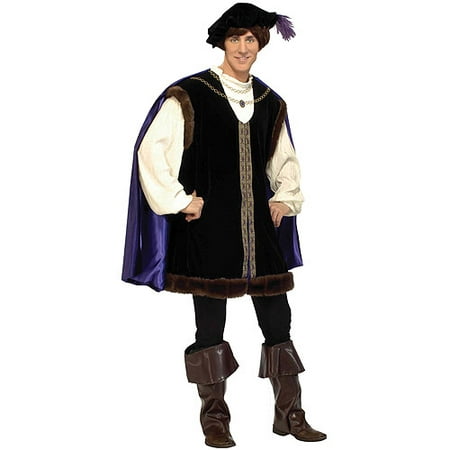 Noble Lord Adult Halloween Costume, Men's 46-48 - One Size