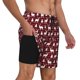thumbnail image 2 of Fotbe Christmas And New Year Traje de Baño para Hombre – Shorts de Natación de Secado Rápido con Forro y Bolsillos-X-Large, 2 of 6