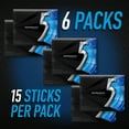 thumbnail image 4 of 5 Gum Peppermint Cobalt Sugar Free Chewing Gum 15 Sticks, 6 Pack, 4 of 14