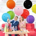 thumbnail image 3 of GuassLee 24pcs 18 Inch Big Balloons Assorted Large Latex Balloons Giant Heavy Duty Balloons for Christmas Birthday Wedding Baby Shower Decorations, 3 of 7