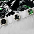 thumbnail image 4 of Homewish Extreme Sport Motorcycle Curtains Pack of 2 (42x84 Each) For Female Men,Abstract Graffiti Splash Curtains Blackout,Gradient Geometric Hexagon Bedroom Curtains,Luxury Bedroom Decor, 4 of 6