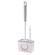 thumbnail image 1 of Toilet Brush and Holder Set, Toilet Bowl Brush with Cleaning Brush, Silicone Toilet Bowl Cleaners Brus, 1 of 5