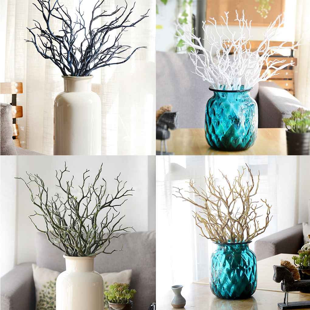 artificial tree fake tree real touch branch decoration Hanging Rattan  artificial flexible flower vin… | Tree branch decor, Tree branch wall decor,  Flower wall decor