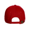 thumbnail image 3 of Daxton Low Profile Adjustable Baseball Dad Hat Cap Old English Font Alphabet A to Z, Red Hat Royal R, 3 of 3