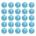 thumbnail image 1 of Unique Bargains 10mm Rhinestone Clay Beads, Pave Crystal Disco Rhinestone Bead for DIY Jewelry Making Bracelet, Lake Blue 50Pcs, 1 of 6