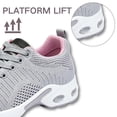thumbnail image 5 of BERANMEY Women's Comfort Sneakers Lightweight Breathable Mesh Walking Shoes with Air Cushion for Casual Wear, 5 of 8
