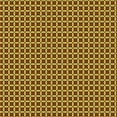thumbnail image 1 of Ahgly Company Machine Washable Indoor Square Transitional Saffron Red Area Rugs, 7' Square, 1 of 7