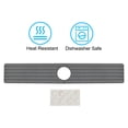 thumbnail image 4 of Uxcell Water Sink Splash Guard Mat 23.6" Diatom Mud Absorbent Pad for Kitchen Daily Use - Dark Grey, Square, 4 of 5