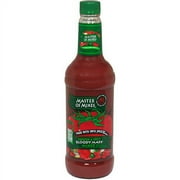 (6 Bottles) Master of Mixes Smooth & Spicy Bloody Mary Mixer, 1 L