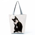thumbnail image 1 of Bolso De Hombro TANGJMXG Con Estampado De Gato Bolso De Mano De Gran Capacidad, 1 of 3
