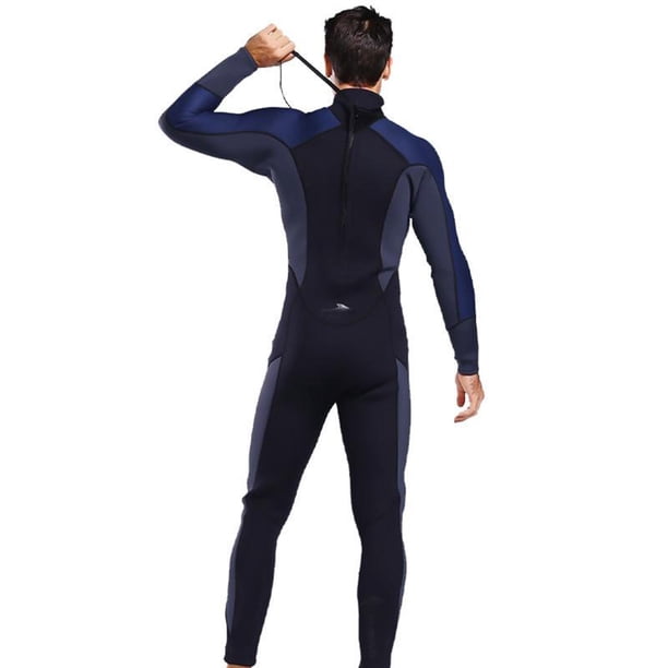Combinaison De Plongée 5 Mm Homme – Néoprène Super Extensible, Fermeture Dos, UPF 50+, Pour Plongée Et Sports Nautiques