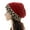 Wine Red, variant on Sportswear Women's Lined Leopard Print Pom Beanie Hat
