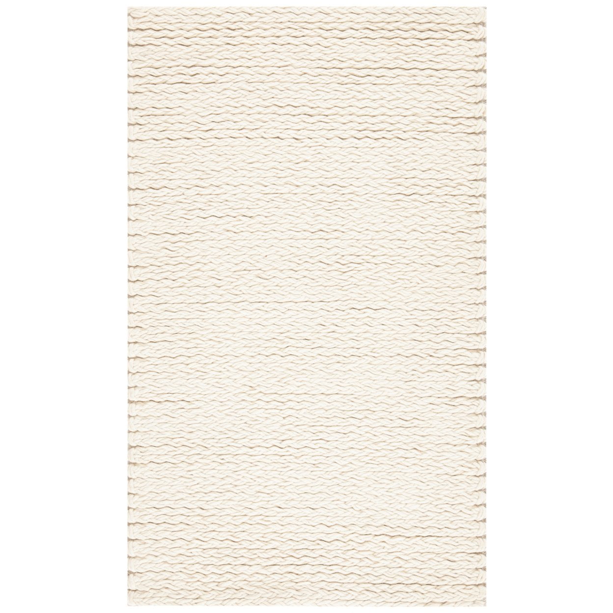 SAFAVIEH Natura Seachlann Braided Runner Rug, Ivory, 2'3" x 8'