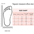 thumbnail image 6 of Unique Bargains Women's Pointed Toe Slip on Chunky Heels Houndstooth Slide Mules, 6 of 6