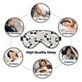 thumbnail image 7 of Naloa Cute Panda Print Sleep Mask for Sleeper, Light Blocking Sleeping Eye Mask for Women Men, Eye Shade with Adjustable Strap for Travel, Nap,Meditation, 7 of 7