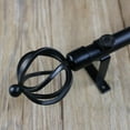 thumbnail image 3 of Abbracc Paire Décorative Supports de Tringle à Rideau Type 4 - Type 4 - Noir, 3 of 7