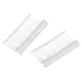 thumbnail image 1 of Uxcell 2500 Pcs J Hook Fasteners 1.38" White Standard Tagging Gun Refill Barb, 1 of 5