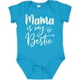 thumbnail image 3 of Inktastic Mama is My Bestie Boys or Girls Baby Bodysuit, 3 of 5