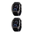 thumbnail image 2 of Minnieouse Reloj deportivo de acero inoxidable para hombre Reloj de LED analógico Relojes de silicona Type2 NO2 Minnieouse CBP078433, 2 of 6