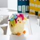 thumbnail image 4 of Muñecas de simulación de pollito amarillo, juguetes de aprendizaje, peluches suaves para niños sombrero rojo, 4 of 8