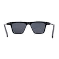 thumbnail image 4 of Polarized Mens Slick Elegant Gentlemans Luxury Horn Rim Sunglasses Gloss Black Gold, 4 of 4