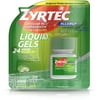 Zyrtec 24 HR Indoor/Outdoor Allergy Relief Liquid Gels Capsules, Cetirizine HCI Antihistamine, 25 ct