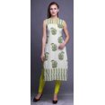 thumbnail image 2 of Bimba Tuniques Droites pour Femmes Imprimées Sans Manches Kurti Décontractée Robe Moyen, 2 of 5