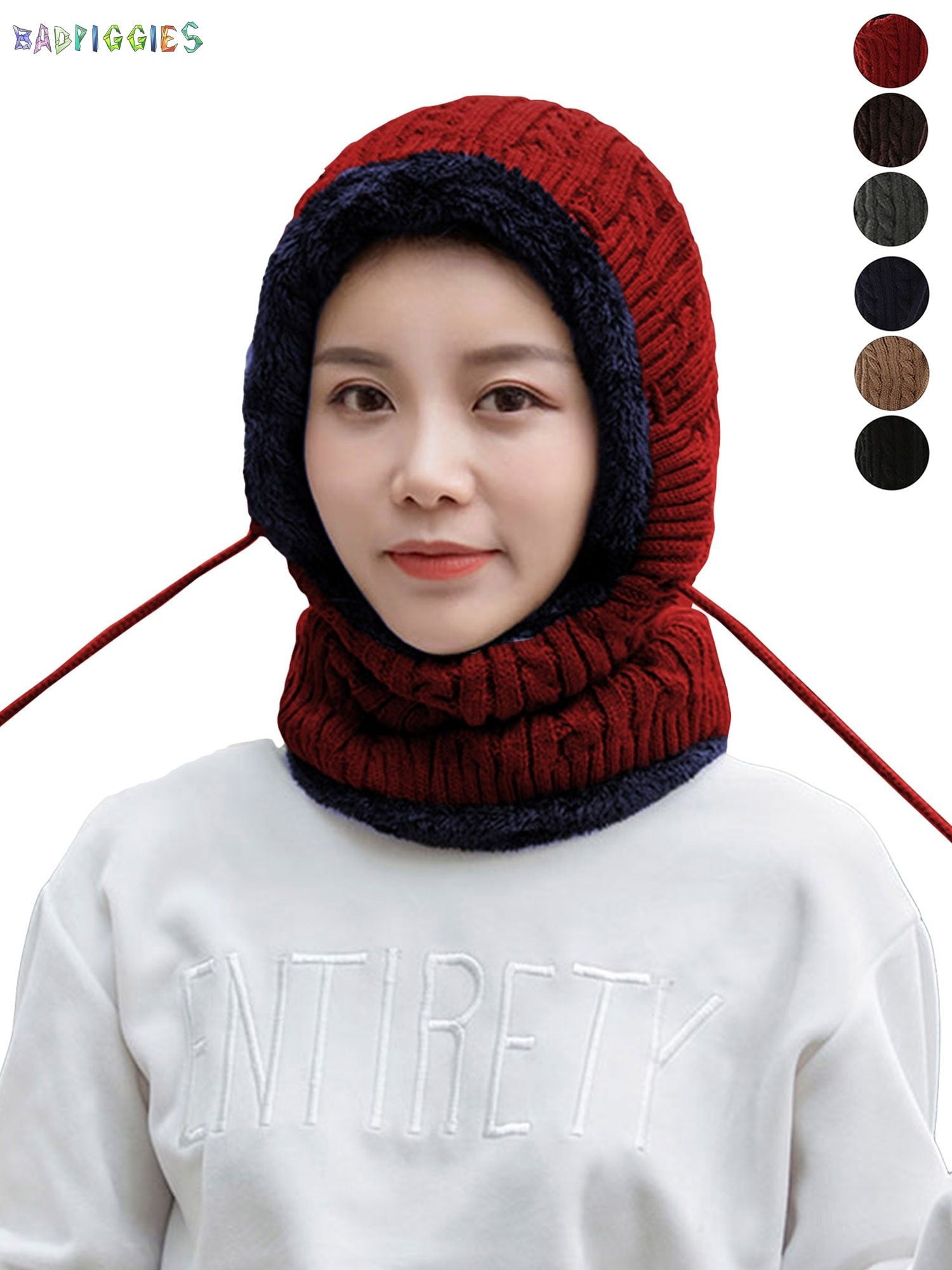 BAREN SCARF HAT KnitLace ネイビー ¥18,600 BAREN SCARF HAT KnitLace ネイビー ¥18,600 SCARF HAT (M